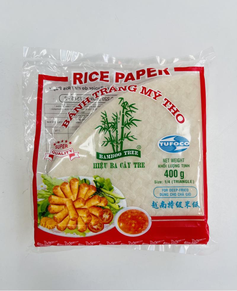 越南 米纸 三角形 炸专用 1/4 400G