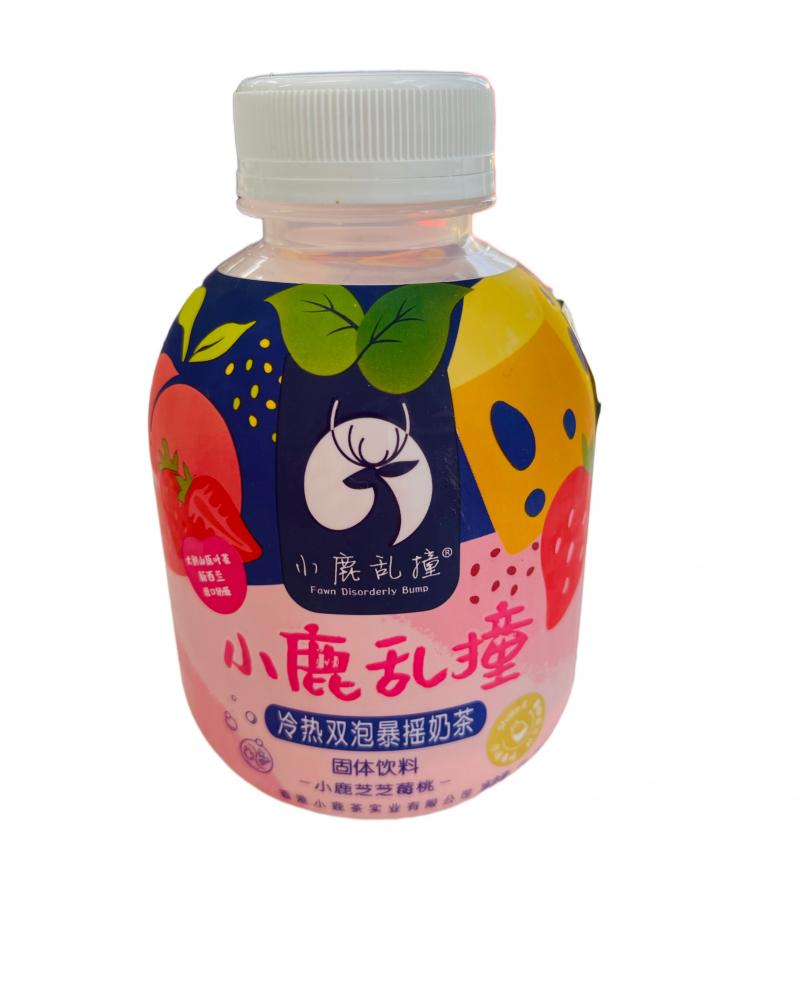中国小鹿乱撞冷热双泡芝芝梅桃奶茶58g 其它 酒水 饮料 咖啡 茶 马耳他温州超市 Wenzhou Asian Supermarket