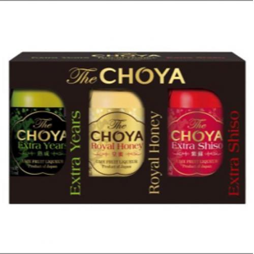 日本 俏雅 “熟成” “皇蜜” “紫苏” 梅子酒 17%酒精 3*50ML