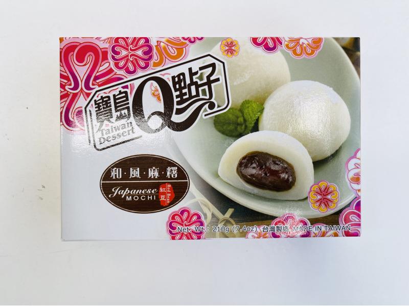 台湾 宝岛Q点子 红豆麻薯 210G