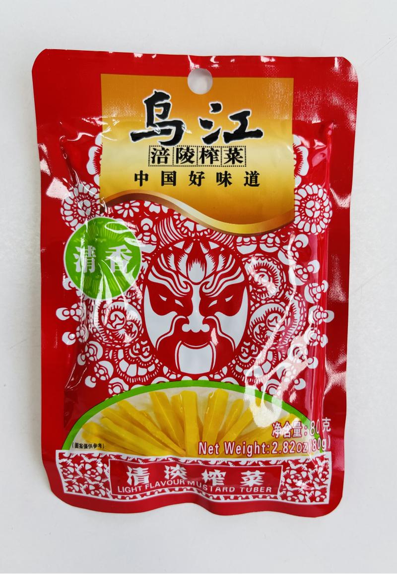 中国 乌江 清香 榨菜 70G