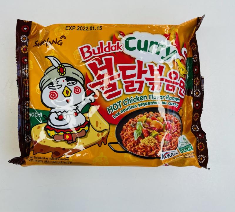 韩国 三养 火鸡 咖喱面 辣 140G