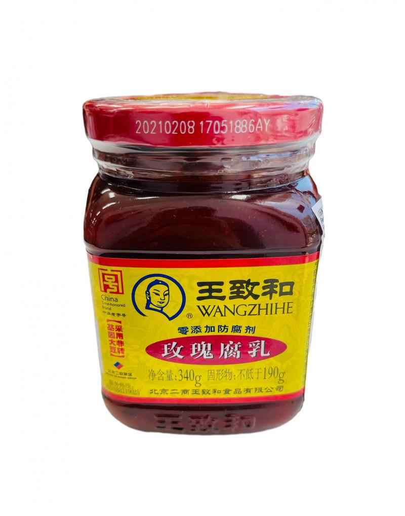 中国 王致和 玫瑰腐乳 340G