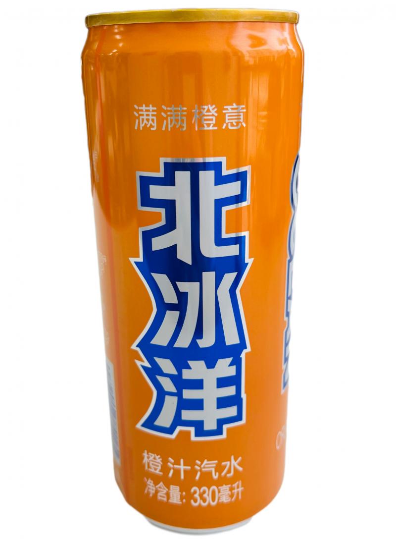 中国 北冰洋 橙汁汽水 330ML