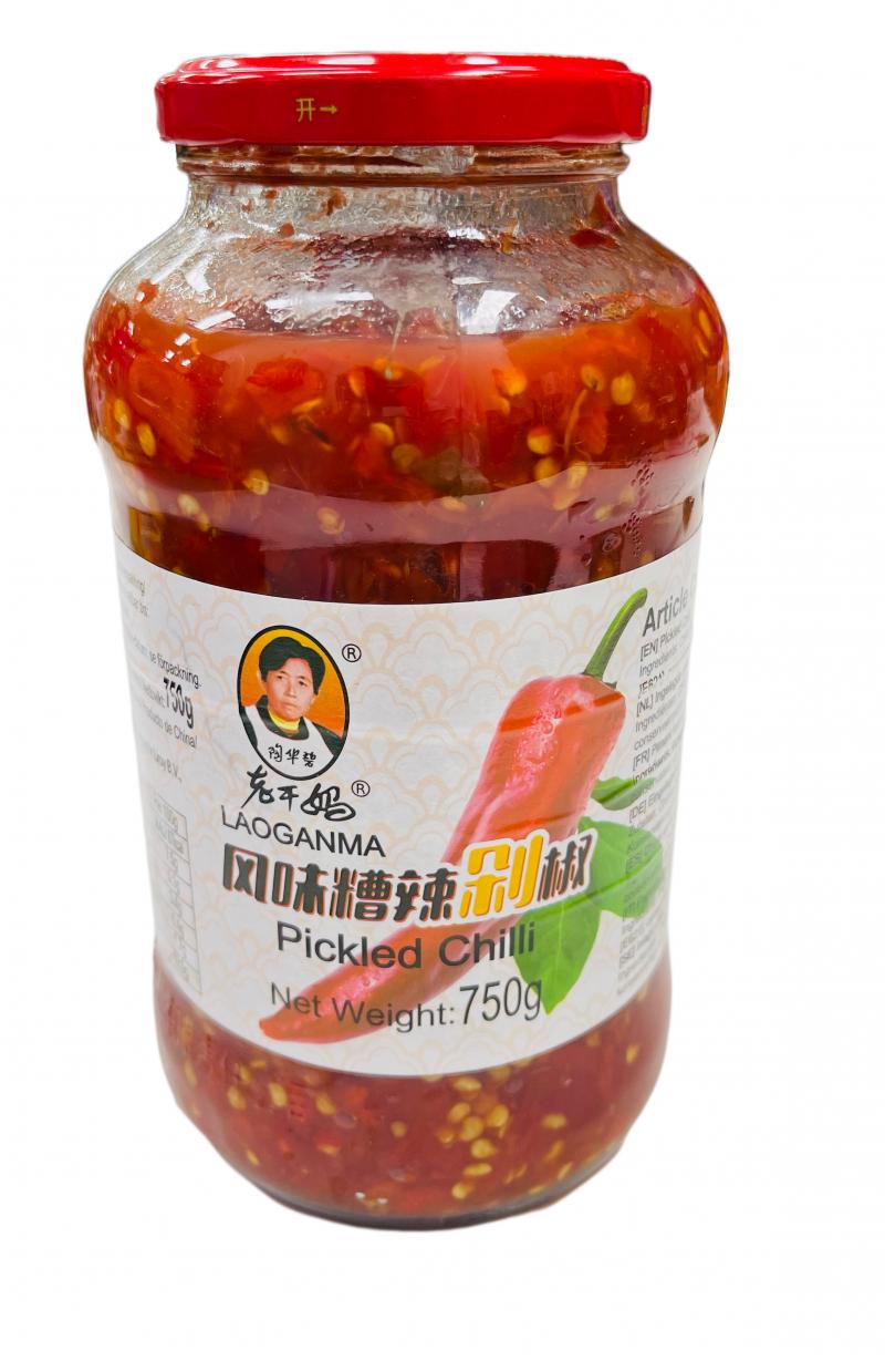 老干妈 风味糟辣剁椒 中辣 750G