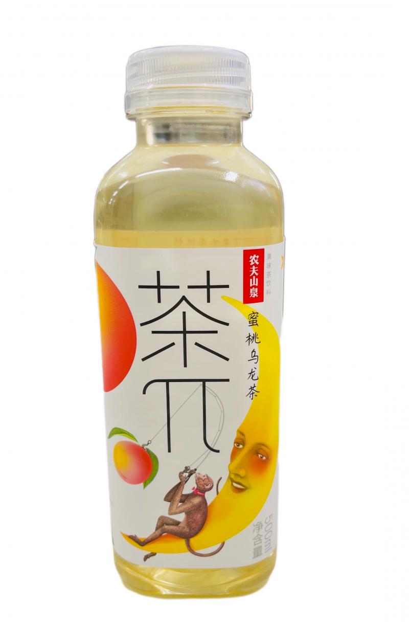 茶派 蜜桃乌龙茶 500ML