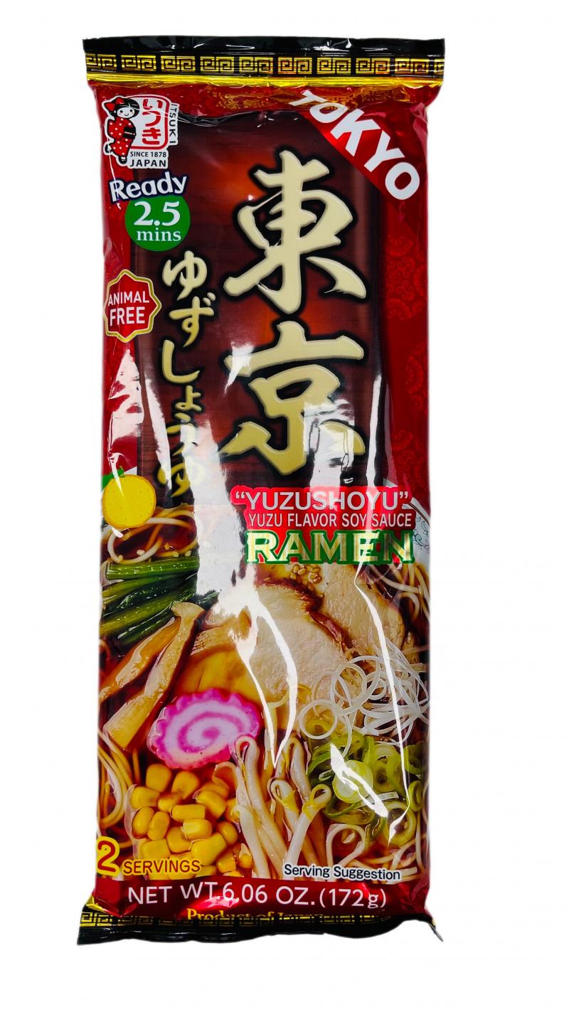 日本 东京风味柚子酱油味 拉面 172G