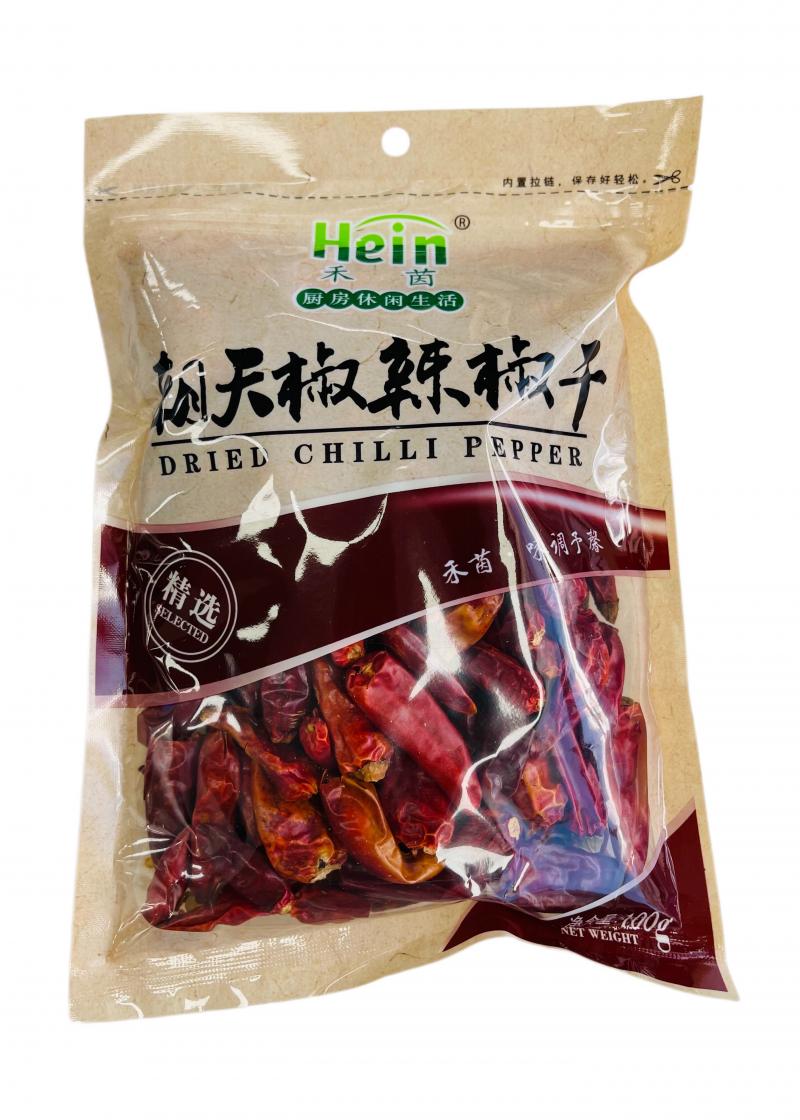 禾茵 朝天椒辣椒干 100G