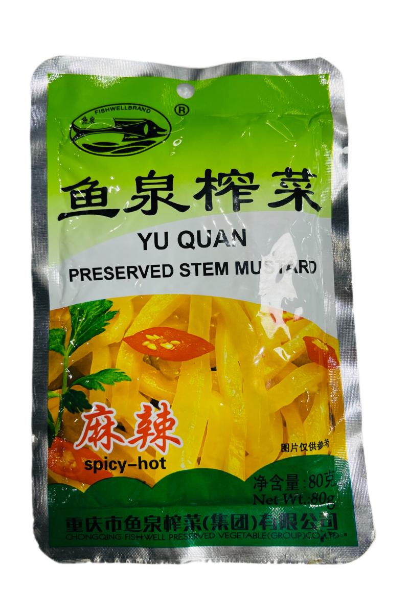 鱼泉 榨菜麻辣 80G