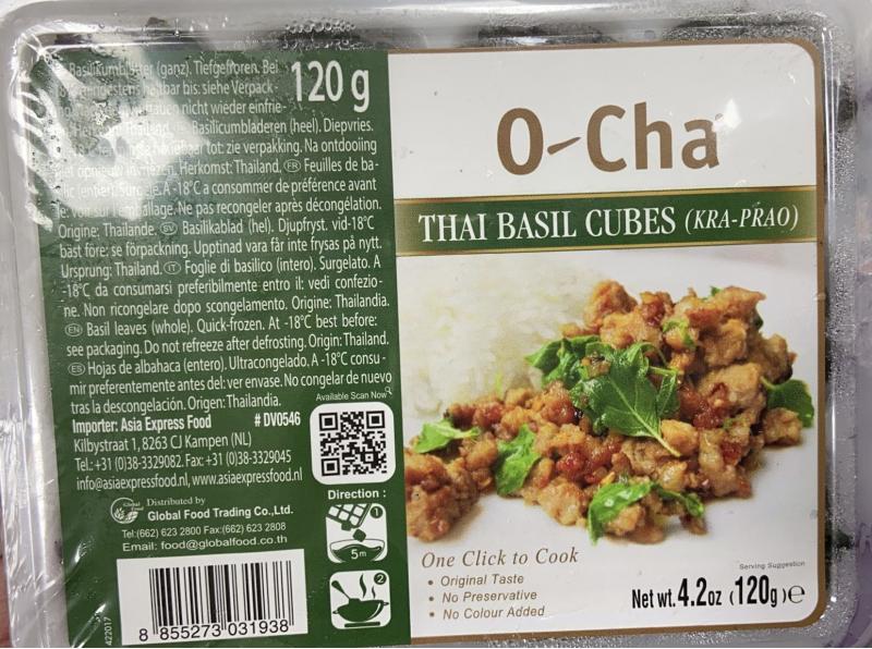 O-cha 泰国 打泡饭 罗勒块 120G