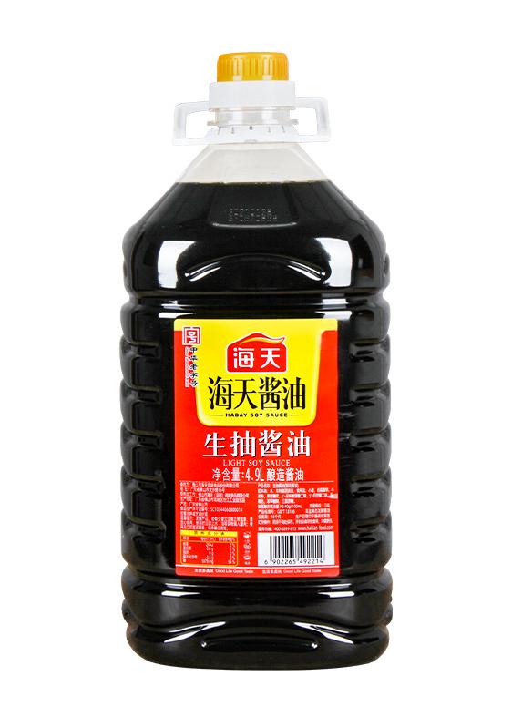 海天 生抽王 4.9L