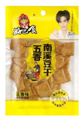中国 好巴食 南溪豆腐干 五香味 95g