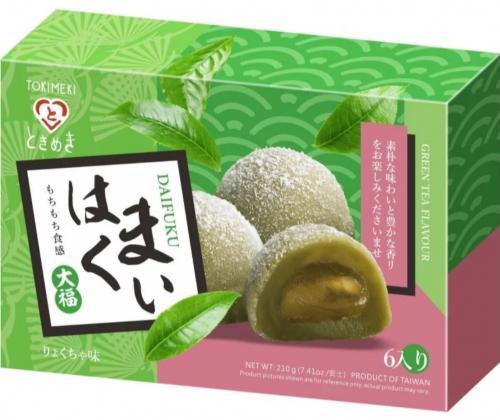 台湾 TOKIMEKI 大福 绿茶味  210g 