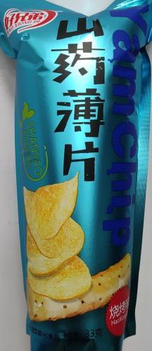 中国 好兄弟 山药薄片 烧烤味  33g