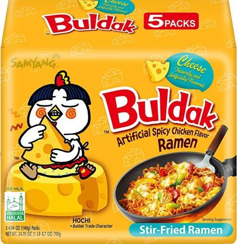 韩国 三养 火鸡拉面 芝士味 140g*5