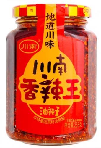 中国 川南 香辣王油辣子 258g