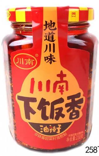 中国 川南 下饭香 油辣子 258g