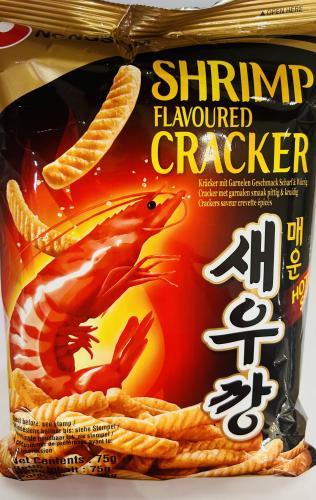 农心虾饼辣味 75G