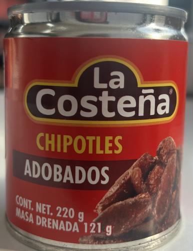 La Costeña Chipotles 阿多巴多斯 121G