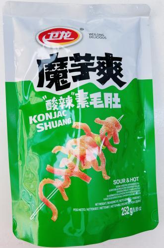 卫龙魔芋爽酸辣味 252G