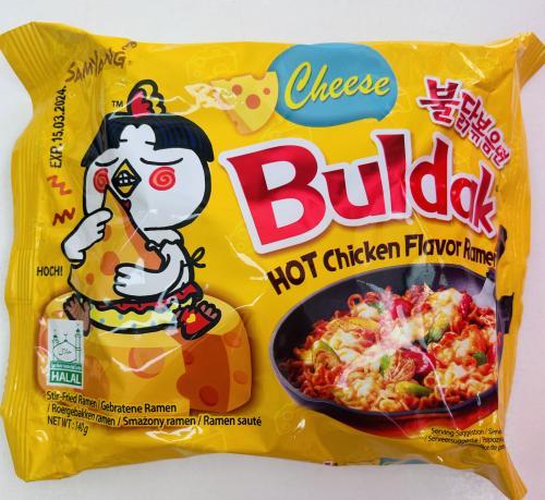 三养辣鸡味芝士拉面方便面140G