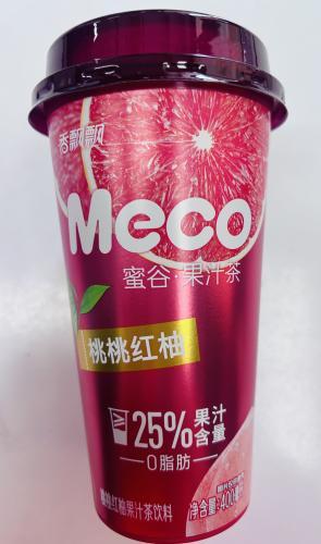 香飘飘西柚蜜桃果茶400ML