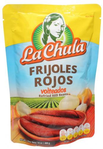 La chula Frijoles Rojos Volteados（红豆泥）400G