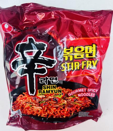 韩国农心辛炒拉面方便面 131G