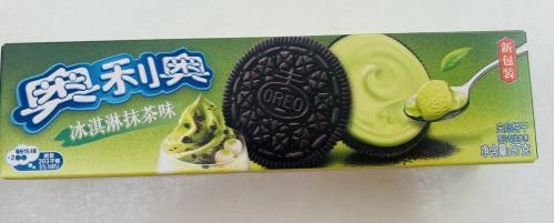 奥利奥饼干 冰激凌抹茶味 97G