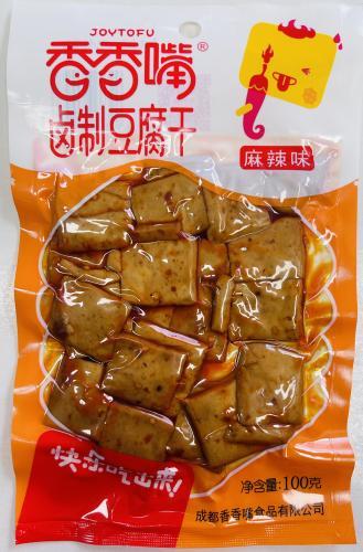 香香嘴 快乐豆腐素豆腐干五辣味100G