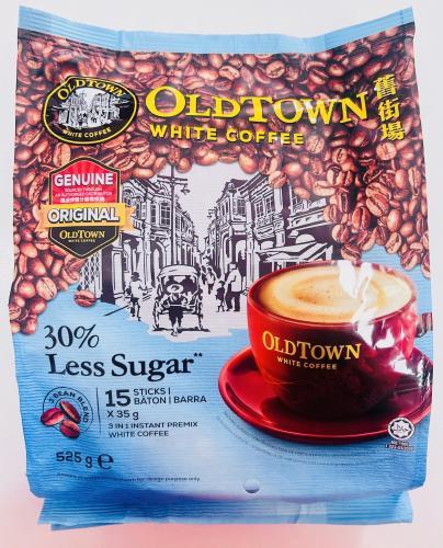 老城白咖啡 30% 减糖 15X35G 525G