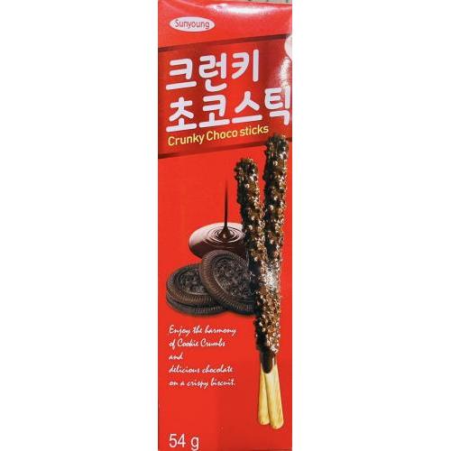 Sunyong 韩国酥脆巧克力棒54克