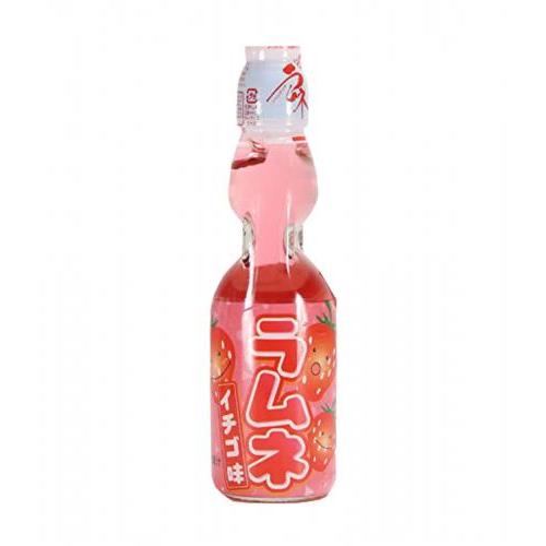 日本 HATA 草莓味 弹珠汽水 200ML