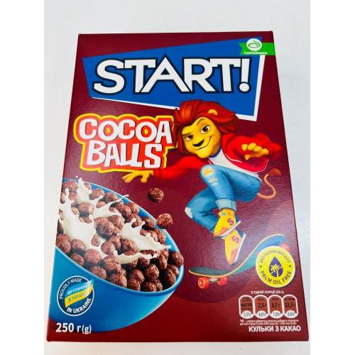 Start 谷物麦片 可可球 250克