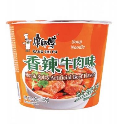 康师傅香辣牛肉面 108克