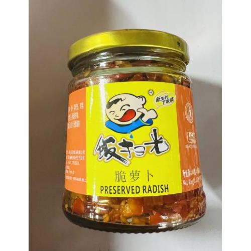 中国 饭扫光 脆萝卜 280G