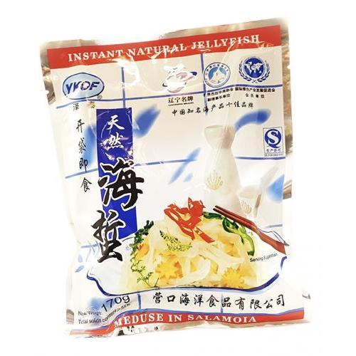 泽泰 天然海蜇 开袋即食 微辣 170克