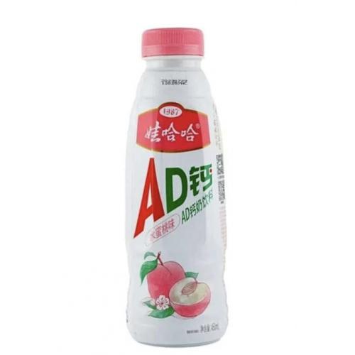 娃哈哈 AD钙奶 水蜜桃味 450毫升