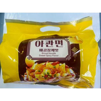 阿宽 韩国甜辣味面皮连包 4包装 460克