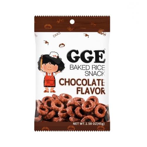 GGE 烘培大米零食 巧克力味 45克