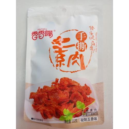 香香嘴 手撕素肉 秘制五香味 112克