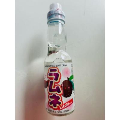日本 HATA 荔枝味 弹珠汽水 200ML