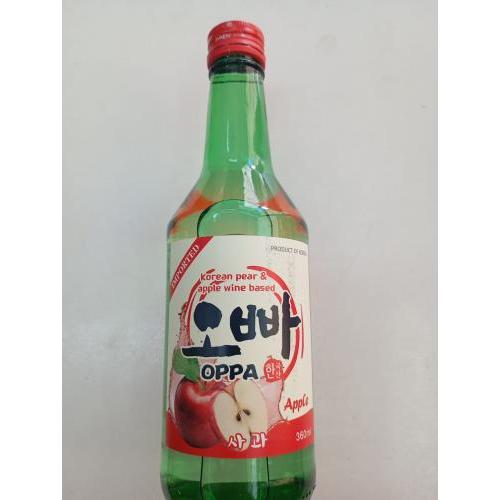 Oppa 韩国烧酒 苹果味 360毫升