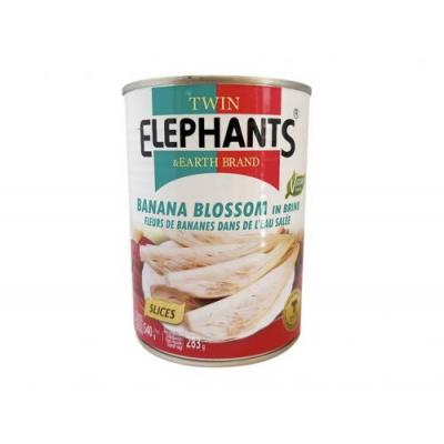 Twin elephants and earth brand 芭蕉花 540克