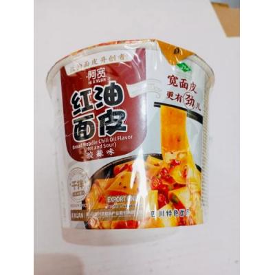 中国 阿宽 红油面皮 酸辣味 110G