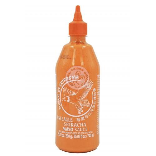 泰国 联鹰 是拉差 蛋黄酱 740毫升