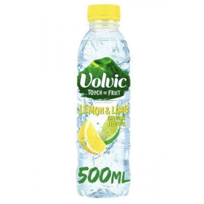 Volvic 柠檬和青柠味水 500毫升