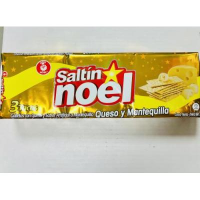 Saltin Noel queso y mantequilla 385g