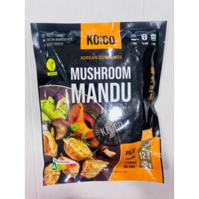Ko and co 韩国蘑菇陷饺子 420克