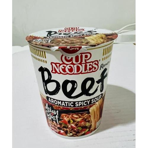 Nissin 日本合味道 正宗辣牛肉味 桶装方便面 64克